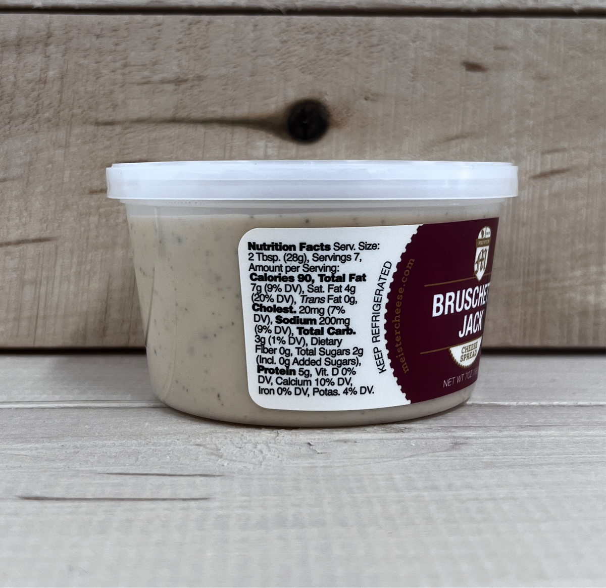 Bruschetta Jack 7oz Spread – Mousehouse Cheesehaus