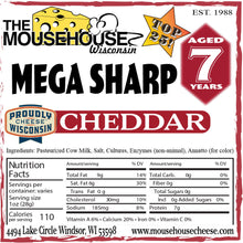 Load image into Gallery viewer, 7 Year Old Mega Sharp Cheddar