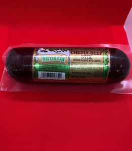 Bavaria Cheddi-Beef Stix Summer Sausage, 12oz