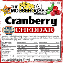 Load image into Gallery viewer, Cranberry Cheddar