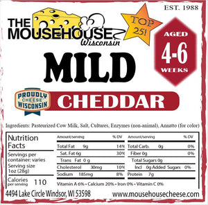 4-6 Week Old Mild Cheddar