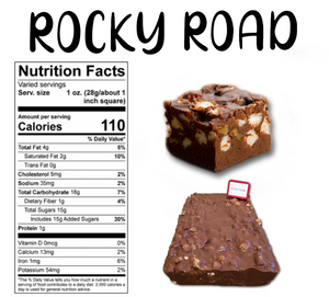 Rocky Road Fudge (1/2 Pound)