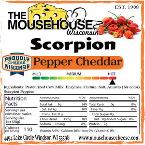 Scorpion Pepper Cheddar