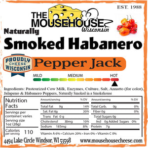 Smoked Habanero Pepper Jack