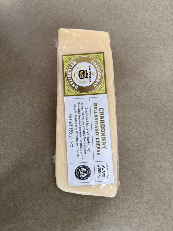 BellaVitano, Chardonnay, 5.3 oz