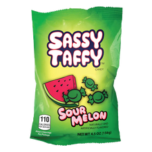 Load image into Gallery viewer, Sassy Taffy Sour Taffy 4.5oz