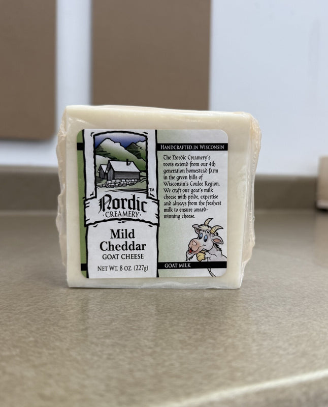 Nordic Creamery Mild Cheddar- Goat Cheese