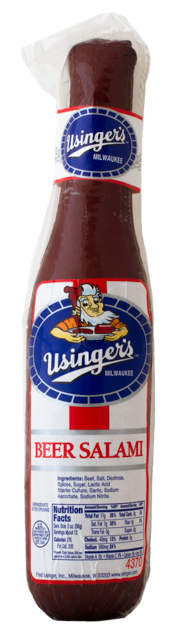 Usinger's Beer Salami 17.5oz