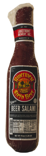 Usinger's Beer Salami River West Stein Amber Lager 18oz