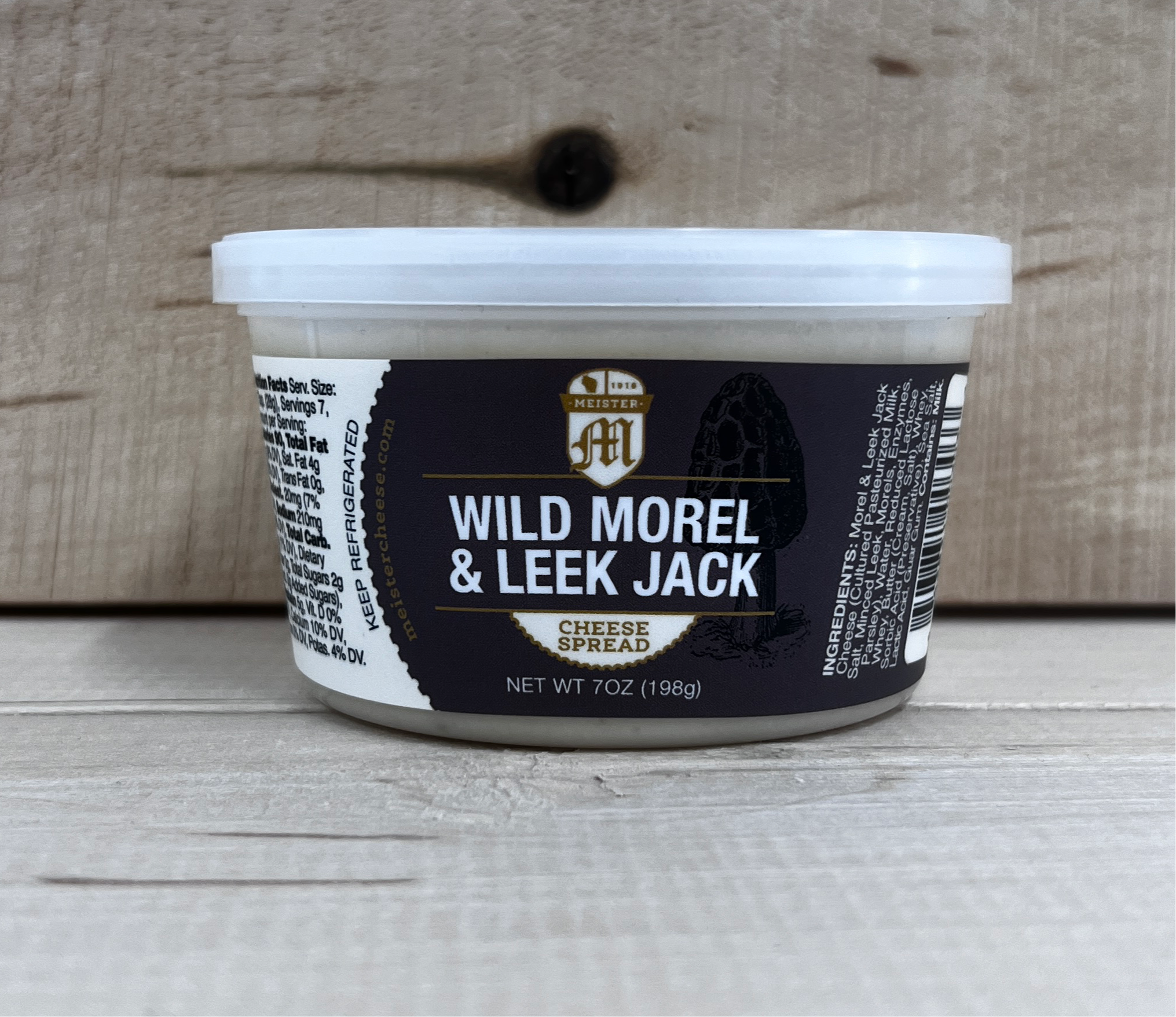 Wild Morel & Leek Jack 7oz Spread – Mousehouse Cheesehaus