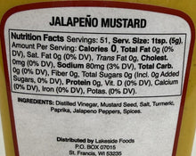 Load image into Gallery viewer, Lakeside's Jalapeño Mustard