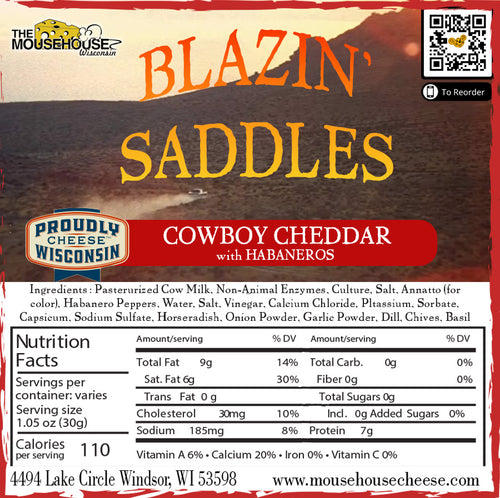Blazin' Saddles Cowboy Cheddar
