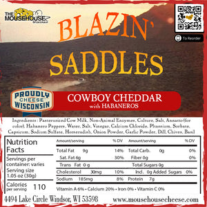 Blazin' Saddles Cheddar