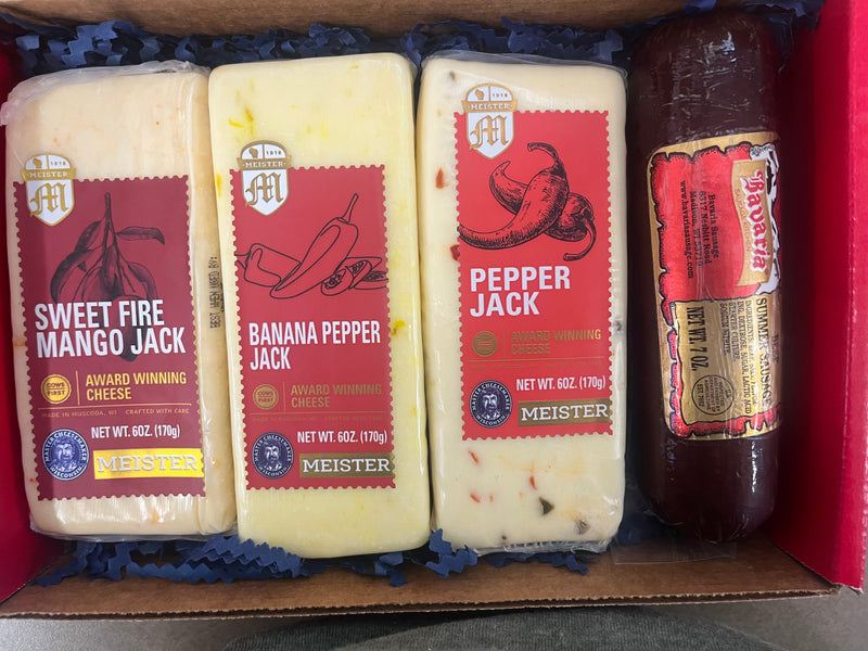 Gift Box 3-6 with Sausage - Horizontal Angle