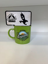Load image into Gallery viewer, Camping Mug with Ruler Keychain