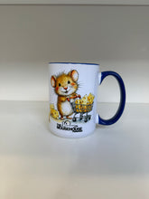 Load image into Gallery viewer, Mousehouse Mouse and Cheese 15oz Mug