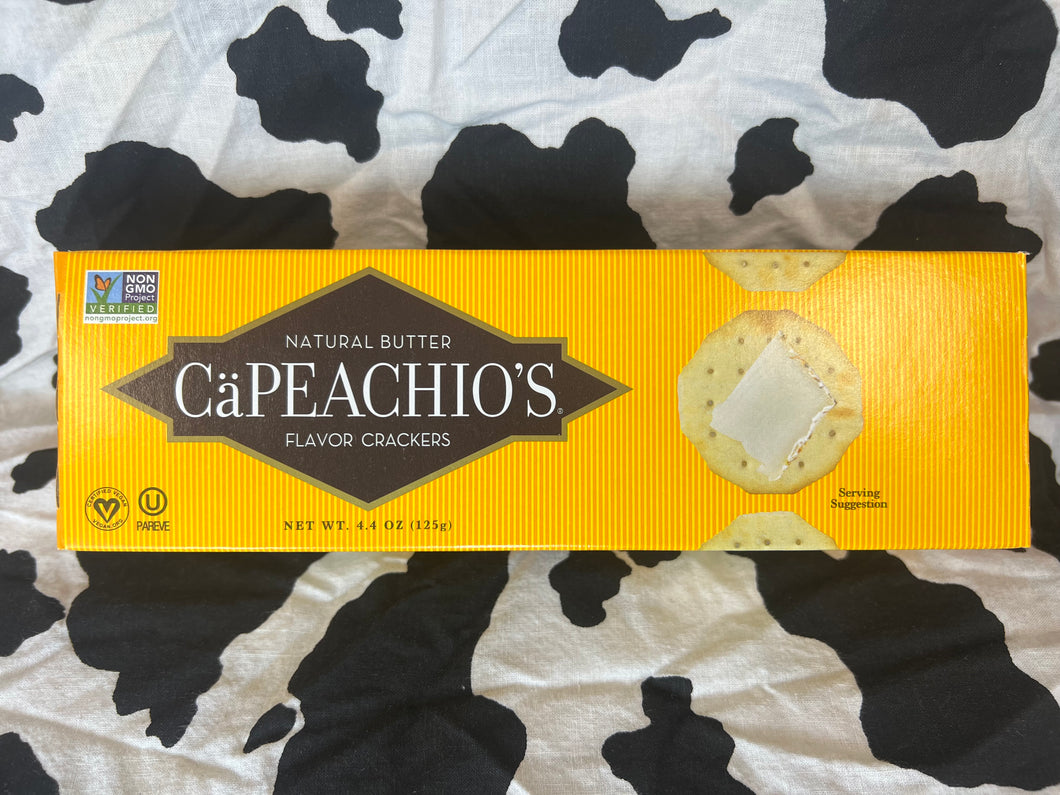 Capeachio's Natural Butter Crackers