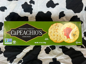 Capeachio's Vegetable Medley Crackers