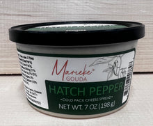 Load image into Gallery viewer, Marieke Gouda Hatch Pepper Spread - Front of Container 