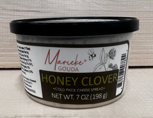 Marieke Gouda Honey Clover Spread - Front of Container