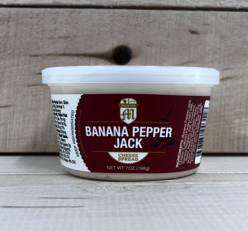 Meister Banana Pepper Jack 7oz Spread