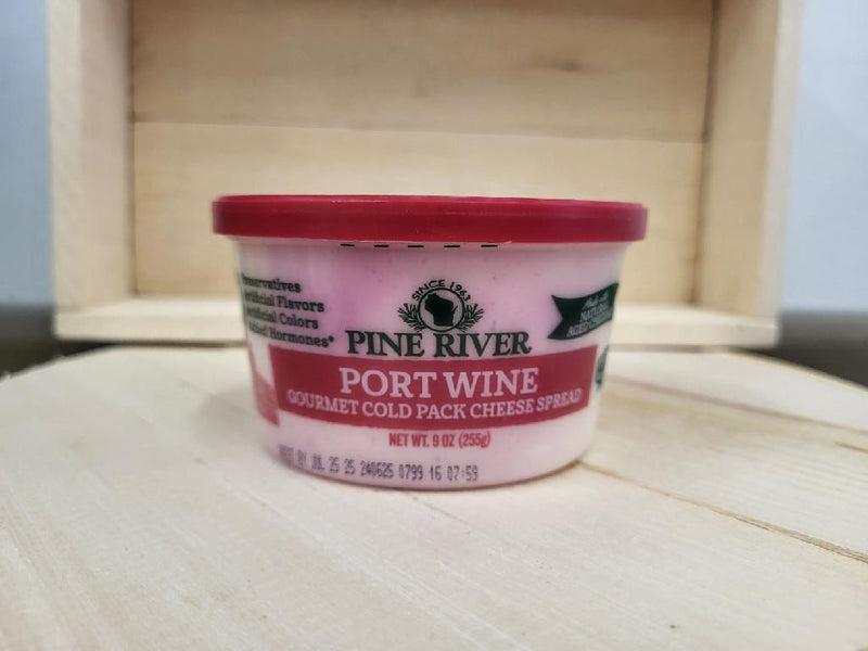 Pine River All Natural Port Wine Spread, 9oz.