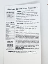 Load image into Gallery viewer, Cheddar Bacon Beer Bread Mix