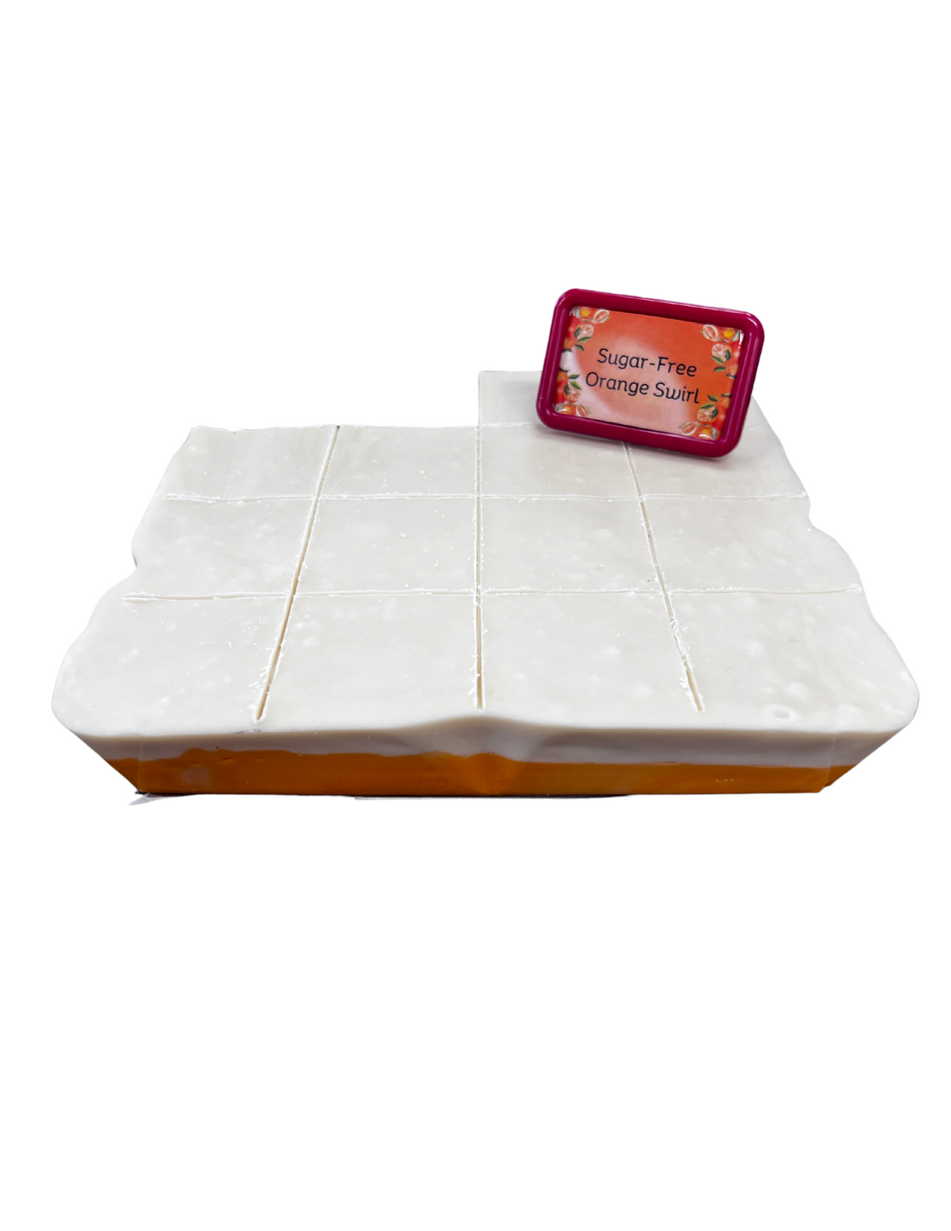 Orange Swirl Sugar-Free Fudge (1/2 Pound)