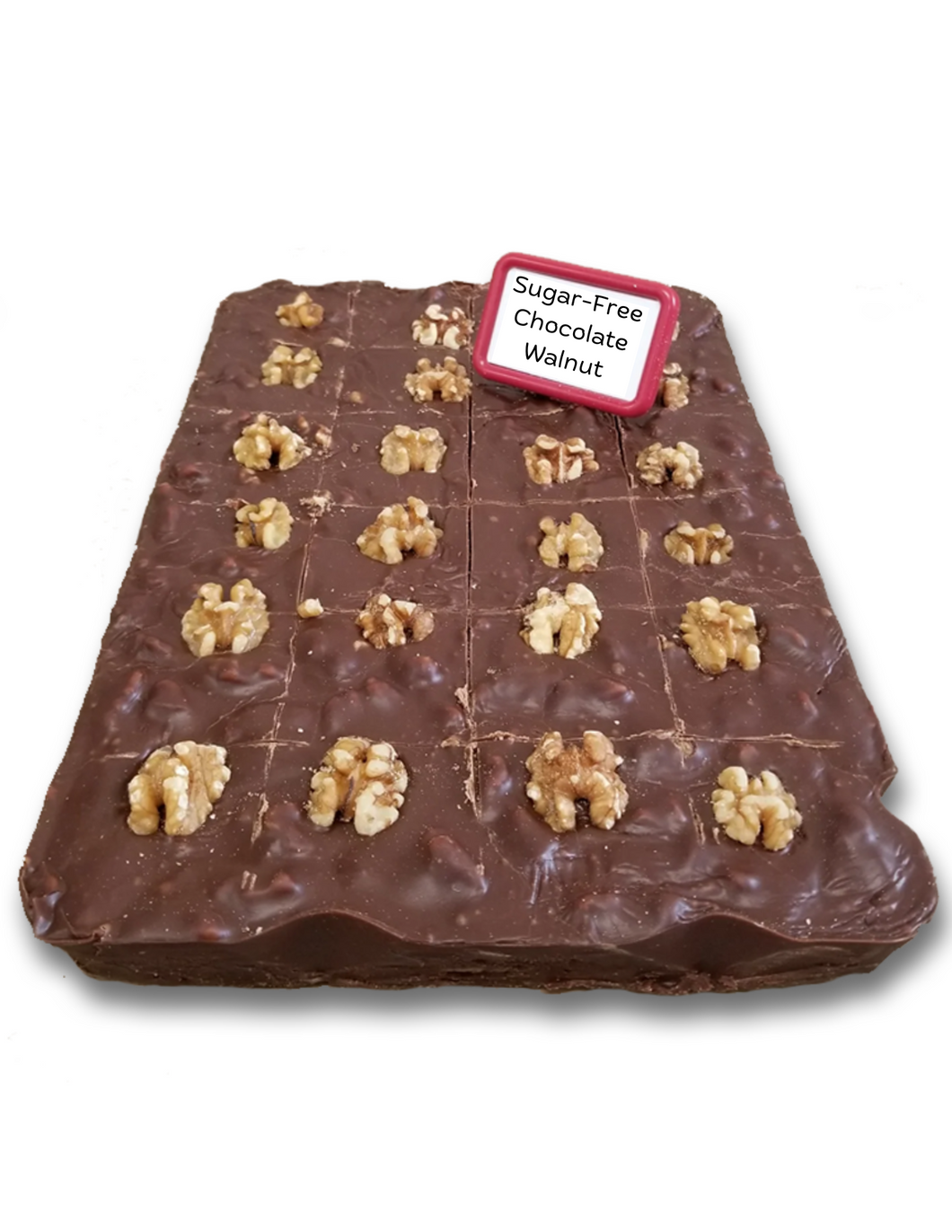 Chocolate Walnut Sugar-Free Fudge (1/2 Pound)