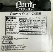 Load image into Gallery viewer, Nordic Creamery Grumpy Goat - Goat Cheese