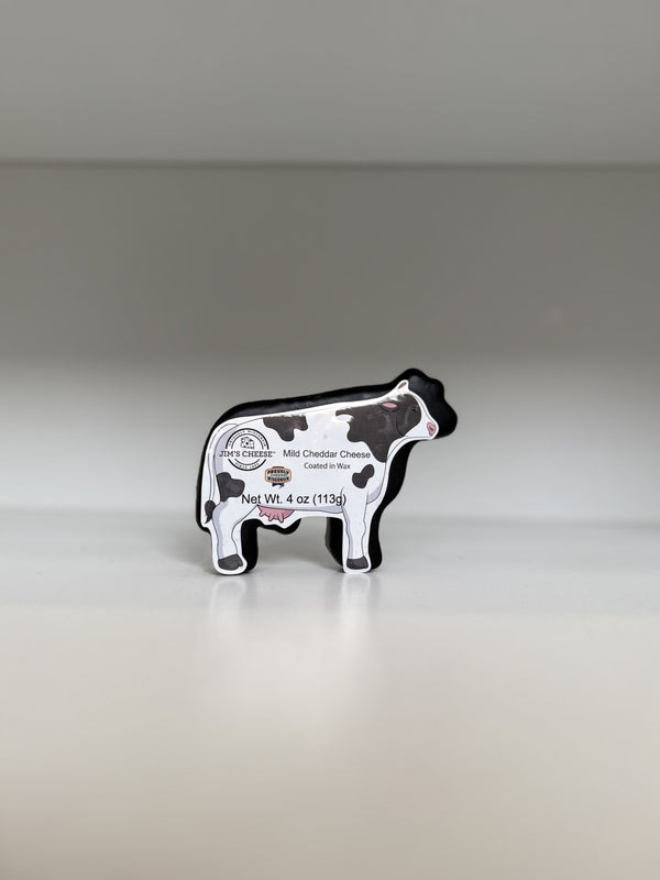 Wax Coated Mild Cheddar Cheese - Cow Cut
