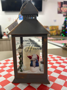 Snowman Lantern