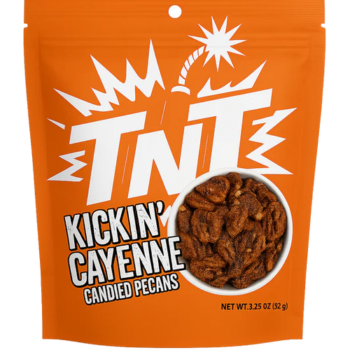 TnT - Kickin' Cayenne Candied Pecans