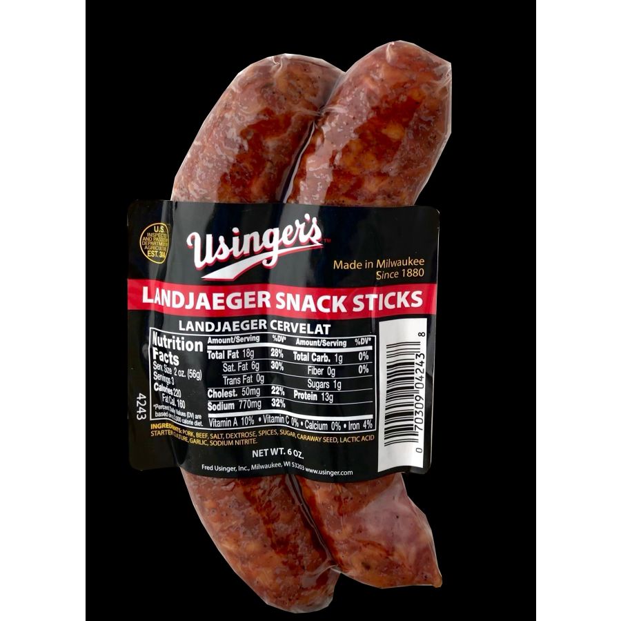 Usinger's Land jaeger snack sticks – Mousehouse Cheesehaus