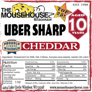 10 Year Old Uber Sharp Cheddar