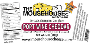 Port Wine Cheddar Spread, 12 oz