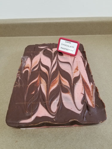 Dark Chocolate Raspberry Fudge (1/2 Pound)