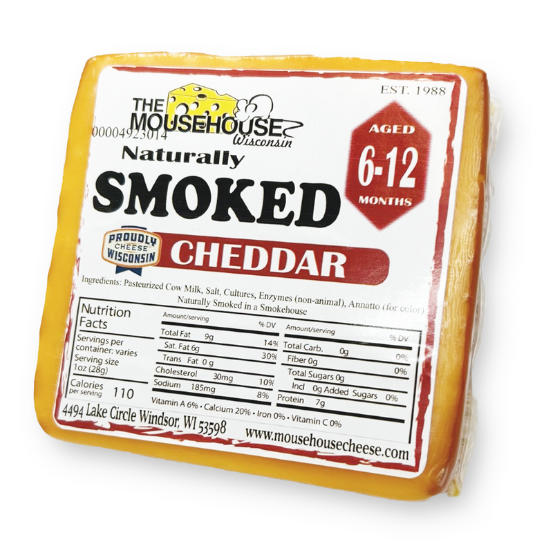 6-12 Months Aged Smoked Cheddar