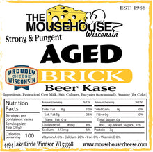 Load image into Gallery viewer, Aged Brick (Beer Kase)