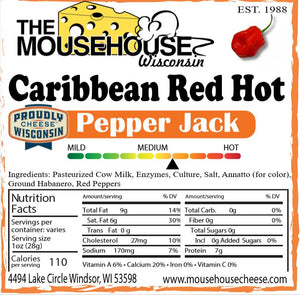 Caribbean Red Hot Pepper Jack