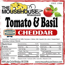 Load image into Gallery viewer, Tomato &amp; Basil Cheddar