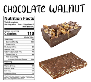 Chocolate Walnut Fudge (1/2 Pound)