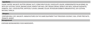 Chocolate Walnut Fudge Ingredients