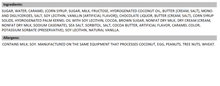 Load image into Gallery viewer, Dark Chocolate Caramel Sea Salt Fudge Ingredients