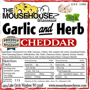 Garlic & Herb Cheddar