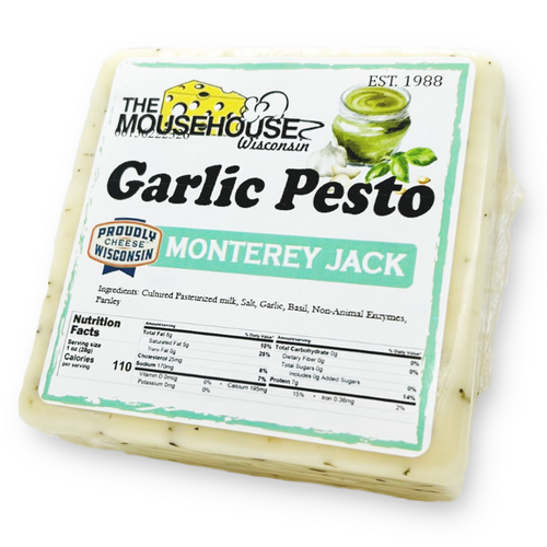 Garlic Pesto Monterey Jack