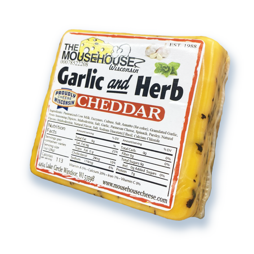 Garlic & Herb Cheddar