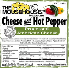Load image into Gallery viewer, Cheese and Hot Pepper
