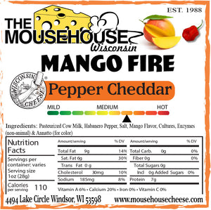 Mango Fire Pepper Cheddar