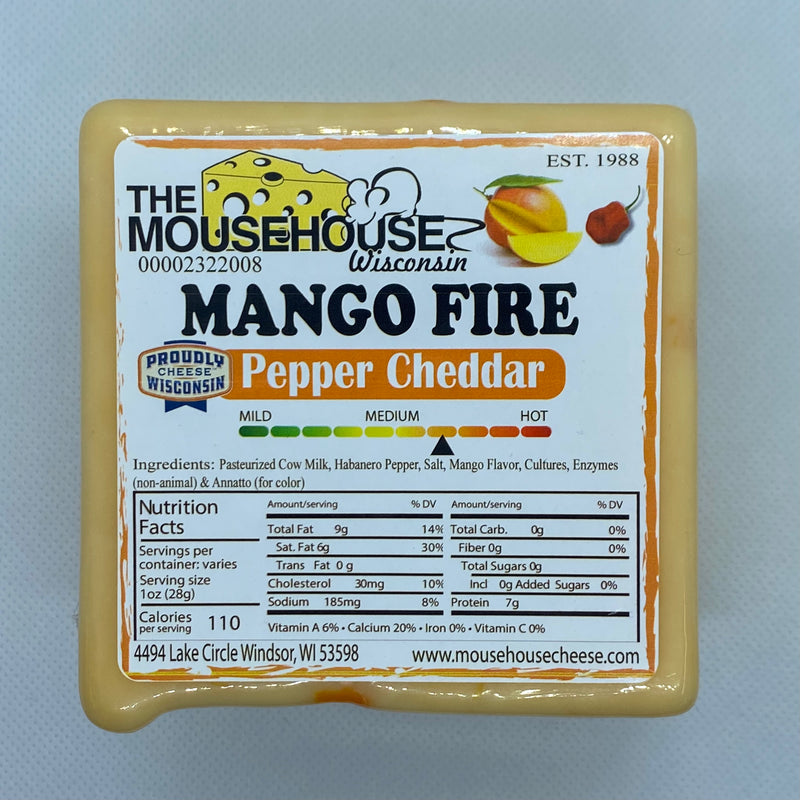 Mango Fire Pepper Cheddar